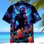 Scuba Diving Art Hawaiian Shirt