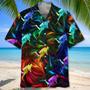 Scuba Diving Color Hawaiian Shirt