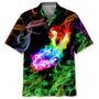 Scuba Diving Colorful Hawaiian Shirt