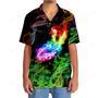 Scuba Diving Colorful Hawaiian Shirt