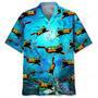 Scuba Diving Creature Hawaiian Shirt