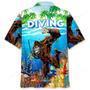 Scuba Diving Diving Hawaiian Shirt