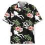 Scuba Diving Nature Flower Hawaiian Shirt