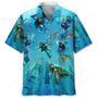 Scuba Diving Turtle Hawaiian Shirt