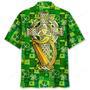 Shamrock Cross Irish St.Patrick Day Hawaiian Shirt