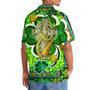 Shamrock Green Irish St.Patrick Day Hawaiian Shirt