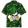 Skull Beer Green Irish St.Patrick Day Hawaiian Shirt