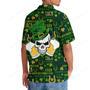 Skull Beer Green Irish St.Patrick Day Hawaiian Shirt