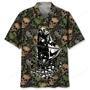 Skull Camouflage Hawaiian Shirt