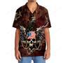 Skull Eagle Hawaiian Shirt