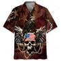 Skull Eagle Hawaiian Shirt