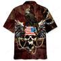 Skull Eagle Hawaiian Shirt