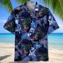 Skull Mermaid Hawaiian Shirt