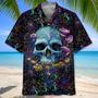 Skull Mushroom Hawaiian Shirt