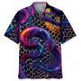 Snake Neon Hawaiian Shirt