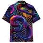 Snake Neon Hawaiian Shirt