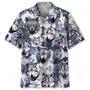 Snow Wolf Hawaiian Shirt