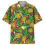 Summer Pineapple Hawaiian Shirt Men