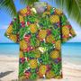 Summer Pineapple Hawaiian Shirt Men