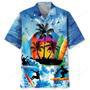 Surfing Beach Hawaiian Shirt