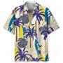 surfing palm hawaiian shirt