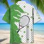 Tennis Green Hawaiian Shirt