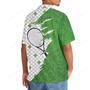 Tennis Green Hawaiian Shirt