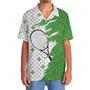 Tennis Green Hawaiian Shirt