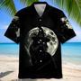 The Black Cat Night Hawaiian Shirt