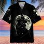 The Black Cat Night Hawaiian Shirt