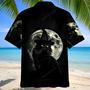 The Black Cat Night Hawaiian Shirt