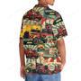 Tow Truck Retro Hawaiian Shirt