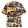 Tow Truck Retro Hawaiian Shirt