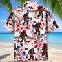 Tropical Bigfoot Hawaiian Shirt