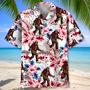 Tropical Bigfoot Hawaiian Shirt