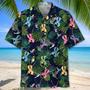 Tropical Colorful Violin Hawaiian Shirt