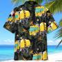 Tropical Concrete Mixer Truck Hawaiian Shirt