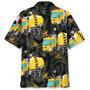 Tropical Concrete Mixer Truck Hawaiian Shirt