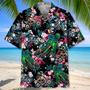 Tropical Dirt Bike Racing Hawaiian Shirt