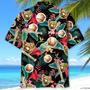 Tropical Flowers With Baseball Gloves Hawaiian Shirt