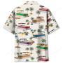 Tropical Palm Tree Pontoon Hawaiian Shirt