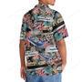 Tropical Pontoon Boat Hawaiian Shirt