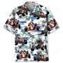 Tropical Quarter Midget Race Car Hawaiian Shirt