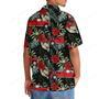 Tropical Red Tow Truck Hawaiian Shirt