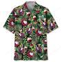 Tropical Red Wine Hawaiian Shirt