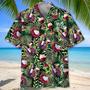 Tropical Red Wine Hawaiian Shirt