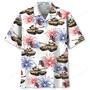 Tropical USA Tank Veteran Hawaiian Shirt