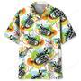 Vintage Dragonfly And Trumpet Hawaiian Shirt