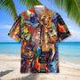 Vintage Guitar Artist Hawaiian Shirt