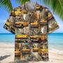 Vintage New York Taxi Car Hawaiian Shirt